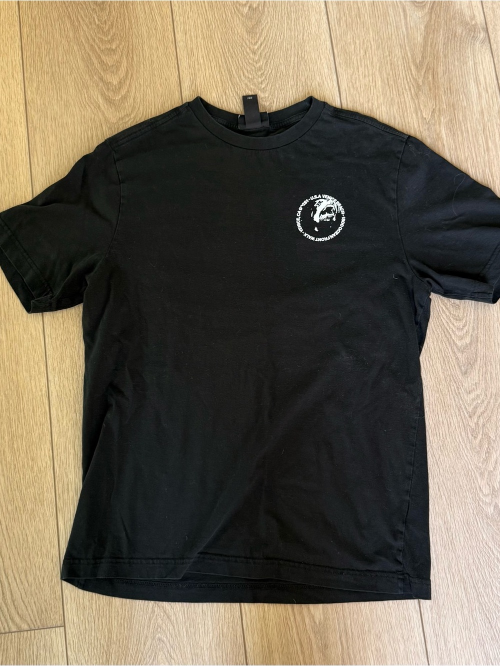 H&M Black Crew Neck T-Shirt